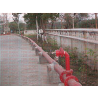 Fire Hydrant System with Ductile Iron Pipes 4