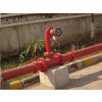 Fire Hydrant System with Ductile Iron Pipes 3