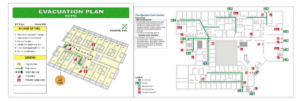 Evacuation Plans Emergency Evacuation Plan Fire Fighting Equipment 